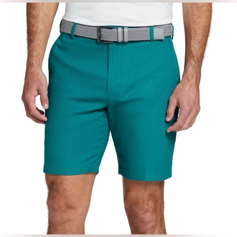 Walter Hagen P11 Clubhouse Green 8" Golf Shorts Cooling Mens Size 42 NWT